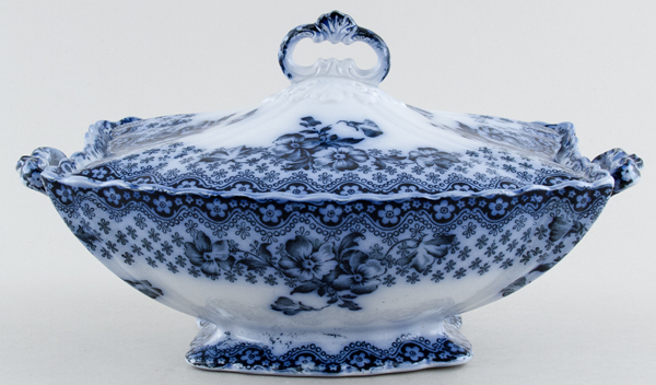 Vegetable Dish with Cover c1900